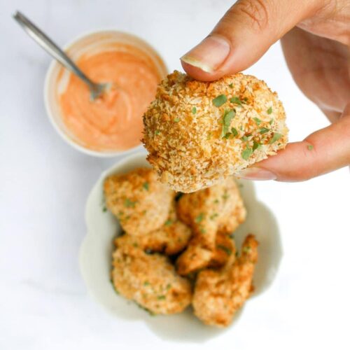 Crunchy bloemkool wings